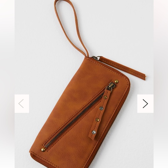 Free People Handbags - Free people- Distressed Vegan Wallet